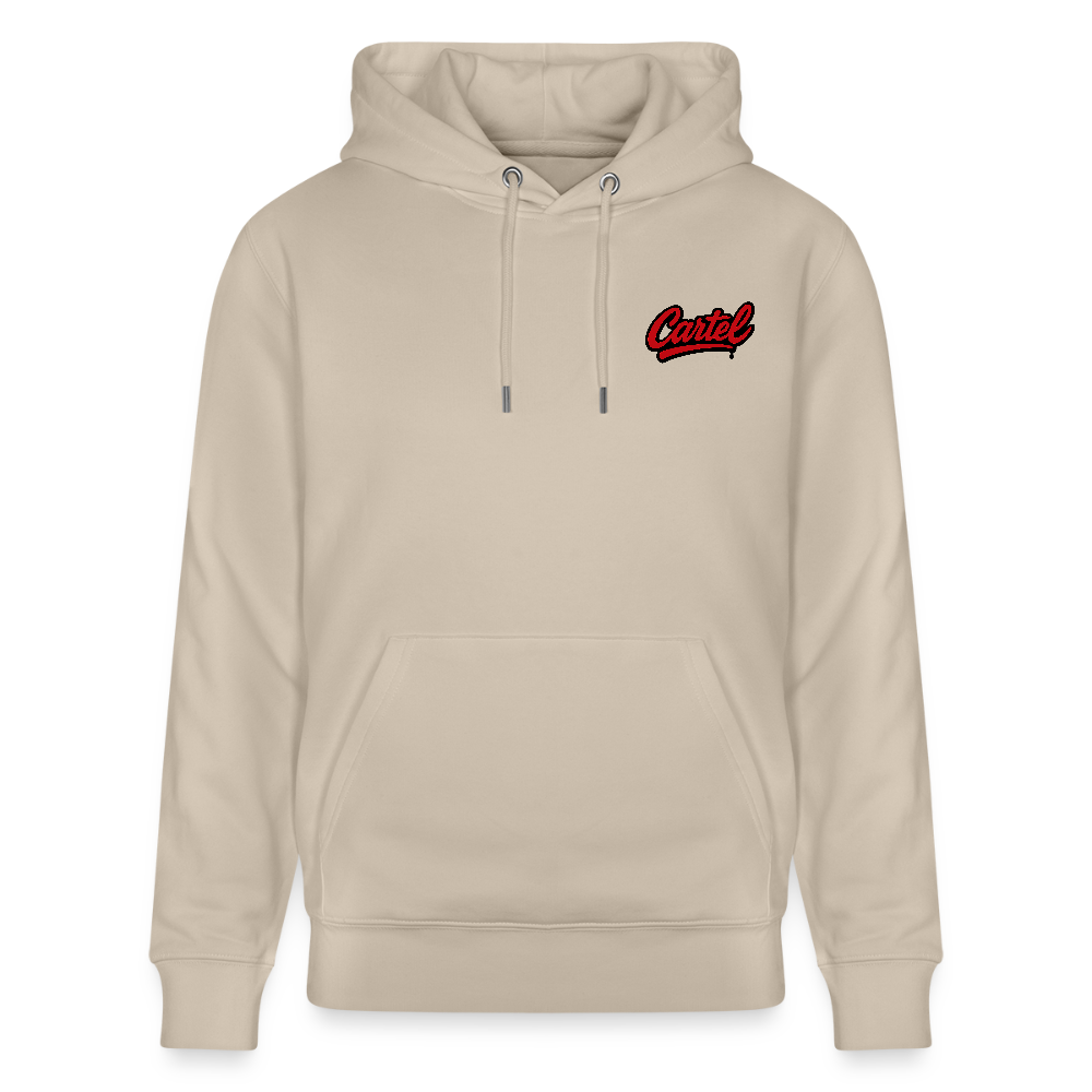 Cartel Bio-Hoodie Monster - Beige