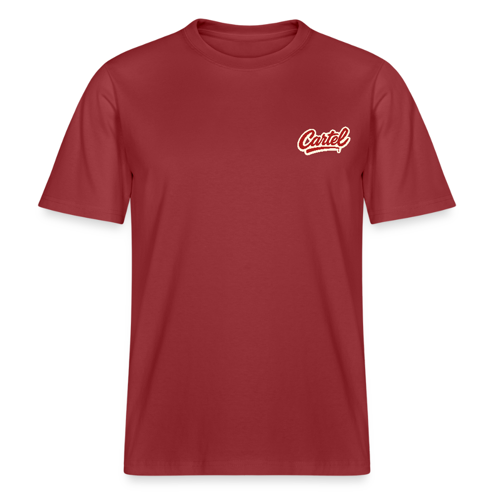 Cartel Bio-T-Shirt Clean White Logo - Erdrot