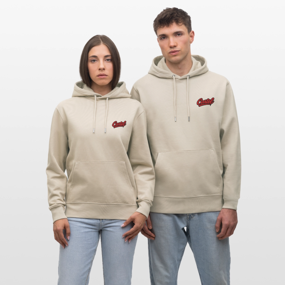 Cartel Bio-Hoodie Monster - Beige
