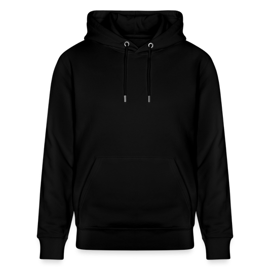 Cartel Bio-Hoodie Clean White Logo - Schwarz