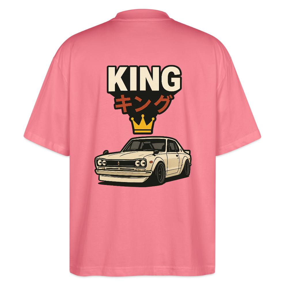 Cartel Oversized Bio T-Shirt King 👑 Partnershirt - Pink 