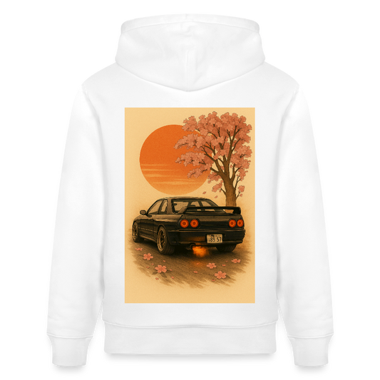 Cartel Bio-Hoodie Sunset Ride Gemälde - Weiß