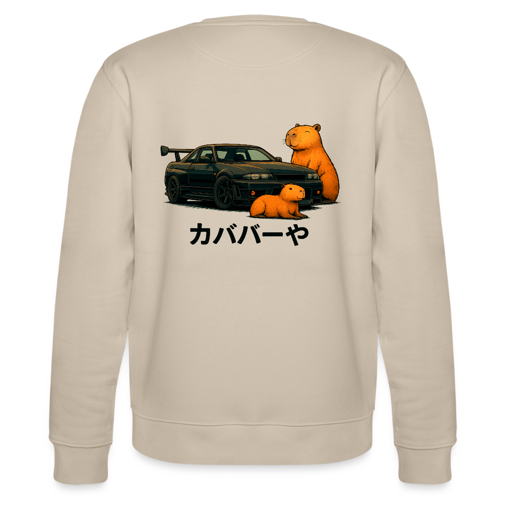 Cartel Bio-Sweatshirt Capybara - Beige
