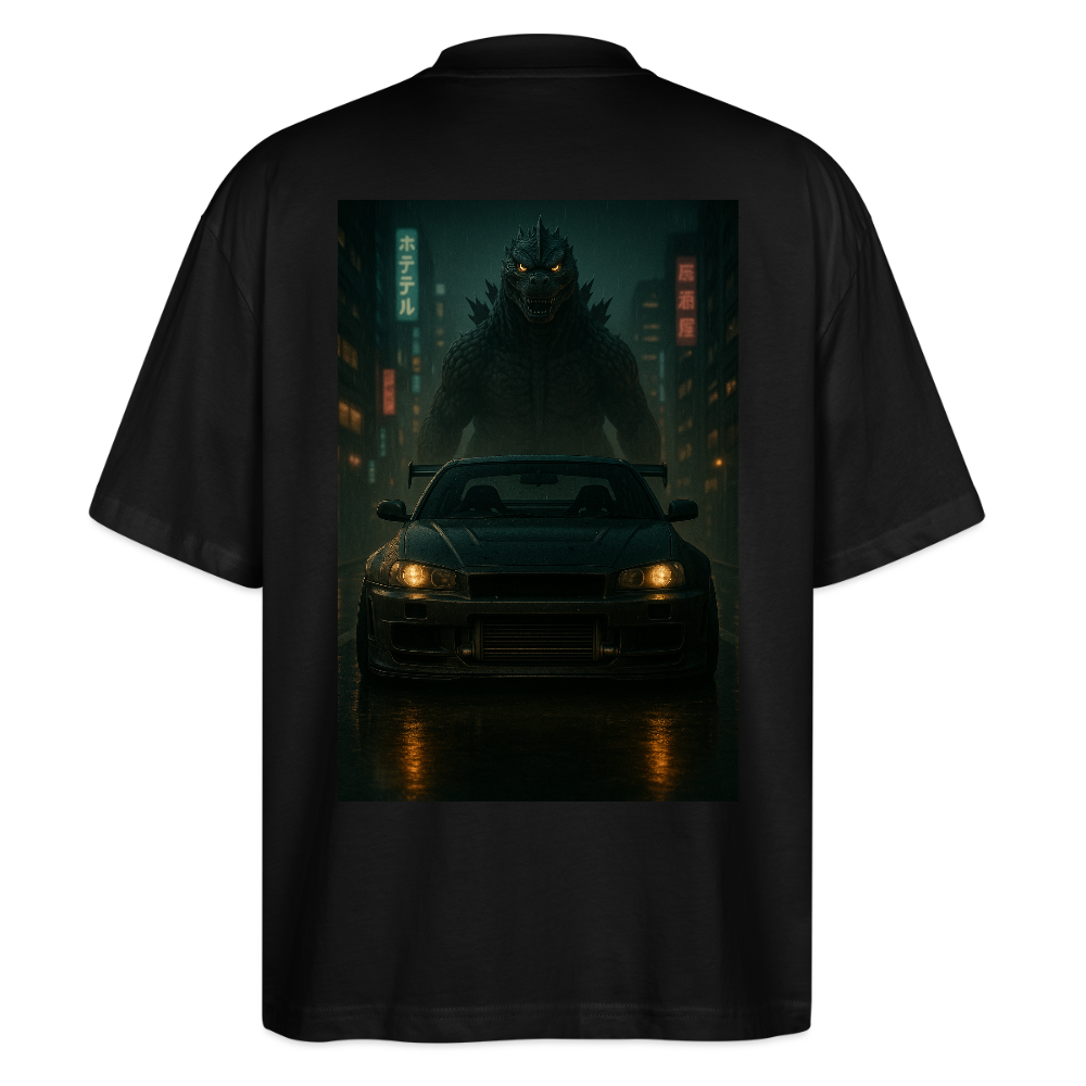 Cartel Oversized Bio T-Shirt Boostzilla - Schwarz