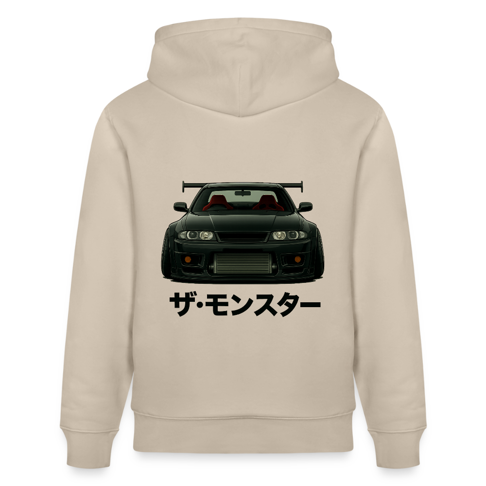 Cartel Bio-Hoodie Monster - Beige
