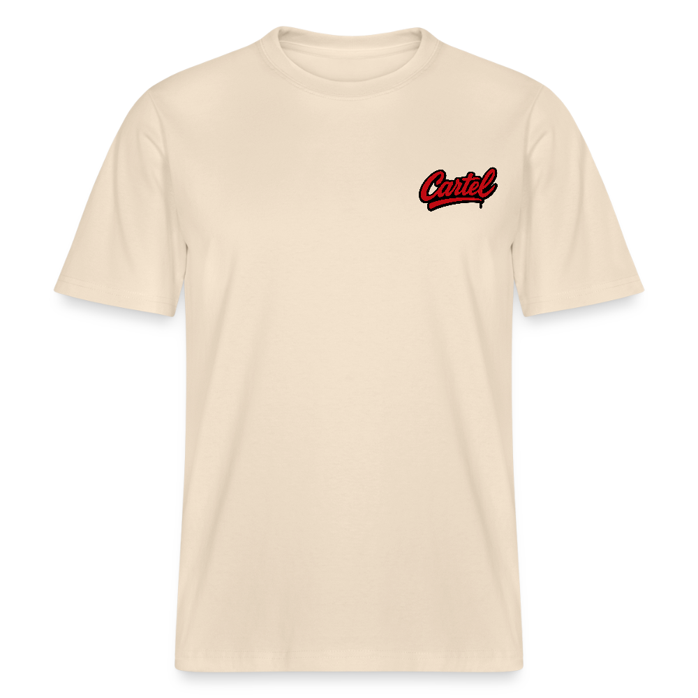 Cartel Bio-T-Shirt Queen 👸 Partnershirt - Weißgrau