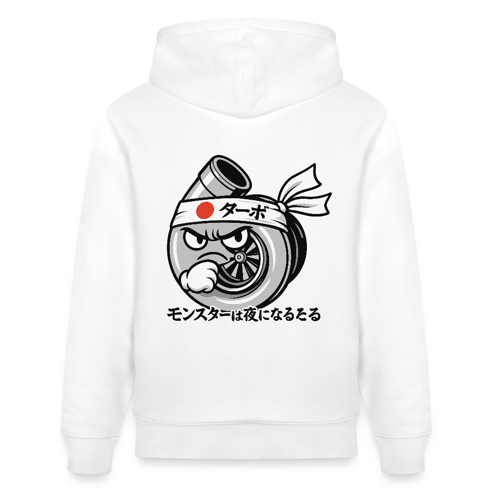 Cartel Bio-Hoodie Japan Turbo Whistle - Weiß
