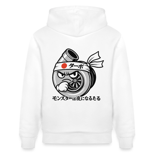 Cartel Bio-Hoodie Japan Turbo Whistle - Weiß