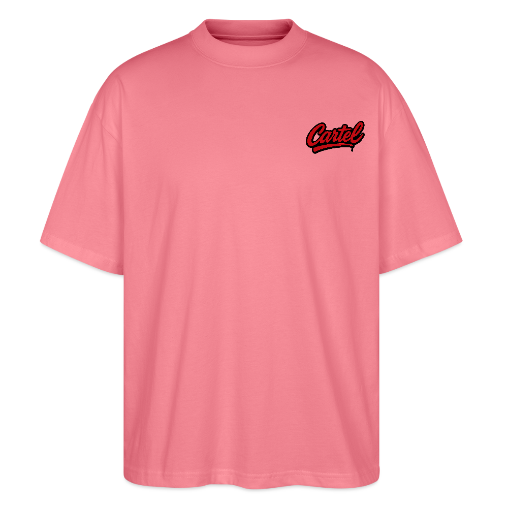 Cartel Oversized Bio T-Shirt Monster - Pink 