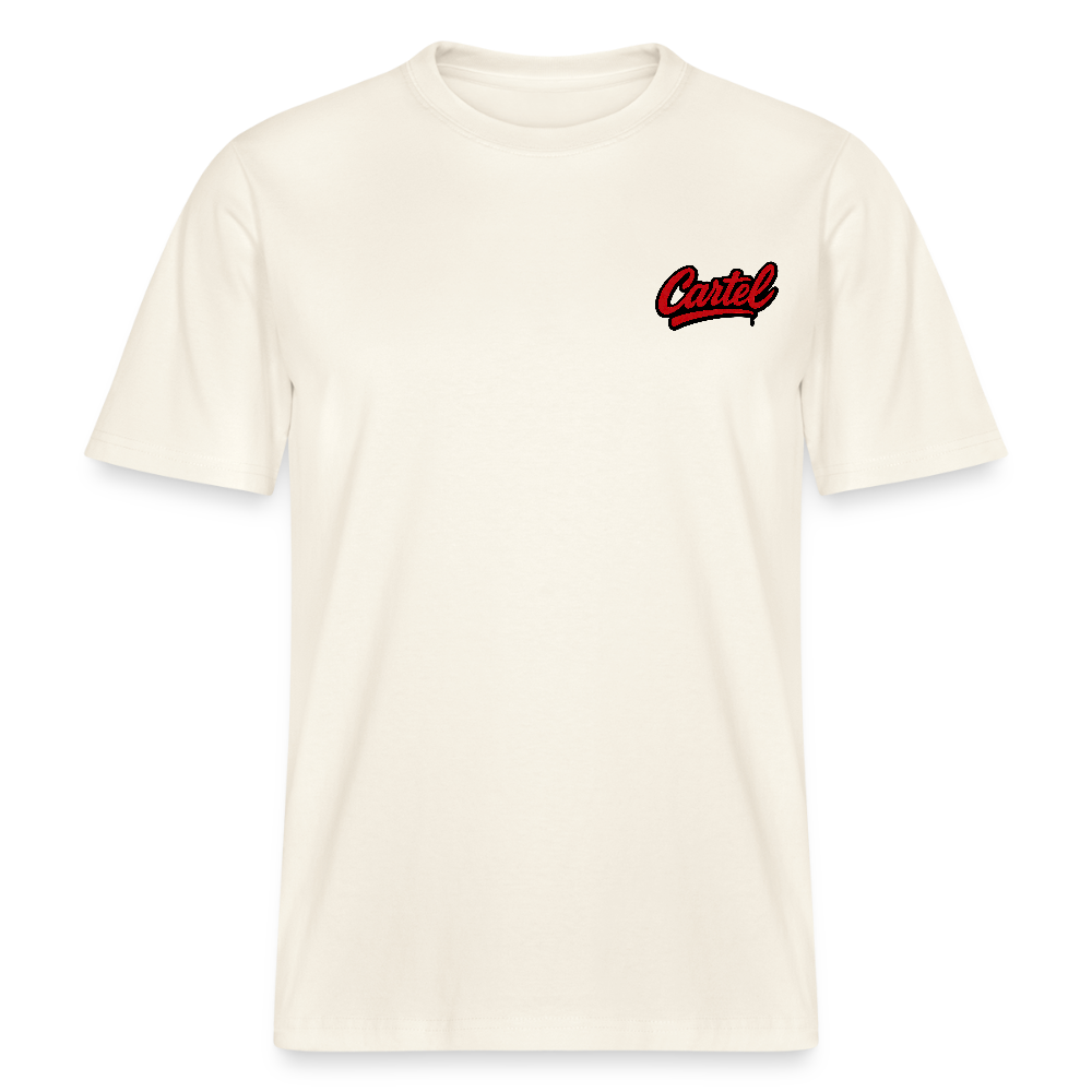 Cartel Bio-T-Shirt Queen 👸 Partnershirt - Naturweiß 