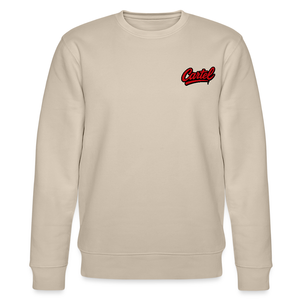 Cartel Bio-Sweatshirt Cartoon Sunset - Beige