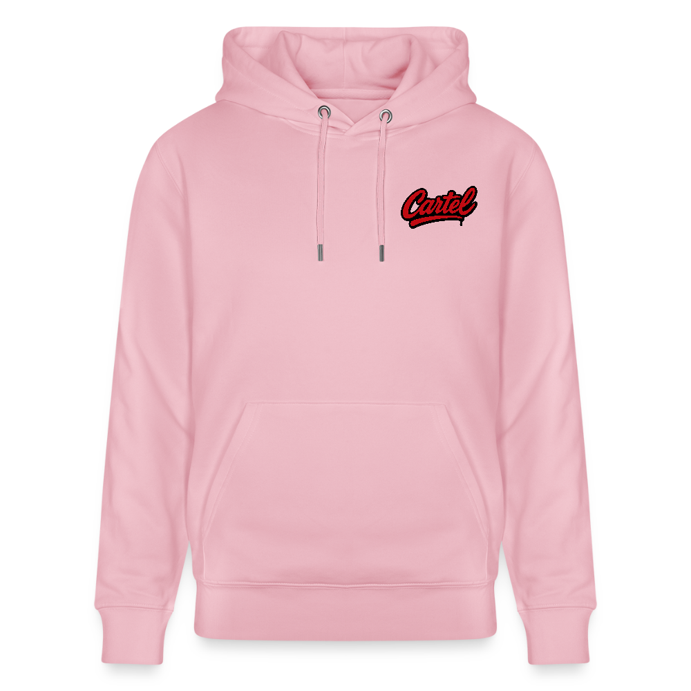 Cartel Bio-Hoodie Cartoon Sunset - Hellrosa