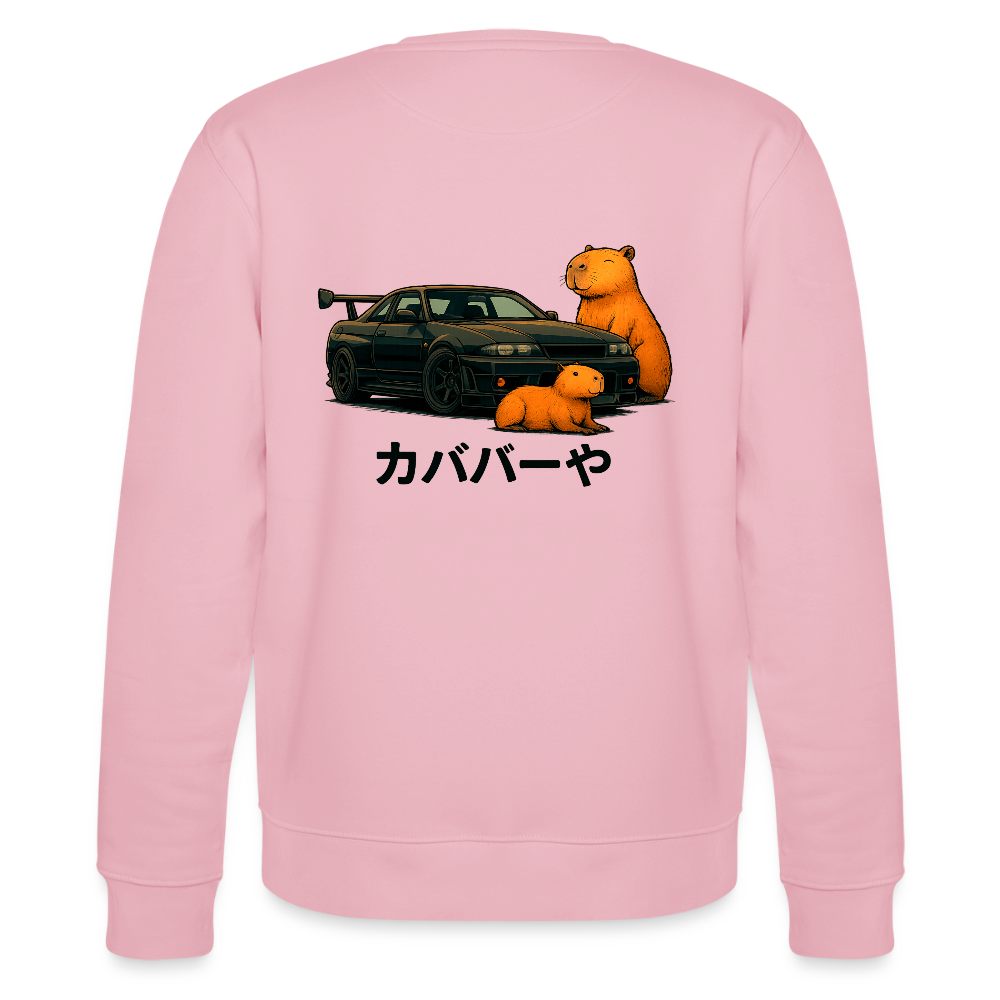 Cartel Bio-Sweatshirt Capybara - Hellrosa