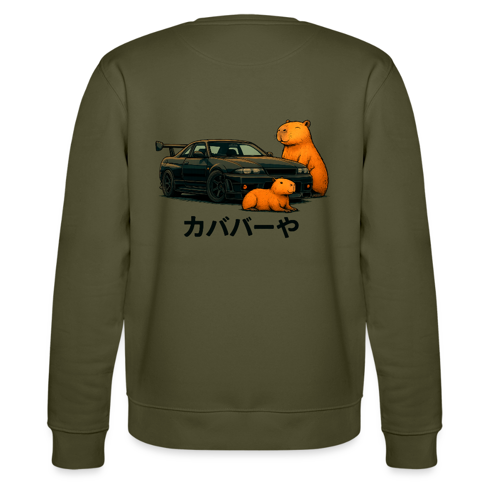 Cartel Bio-Sweatshirt Capybara - Khaki
