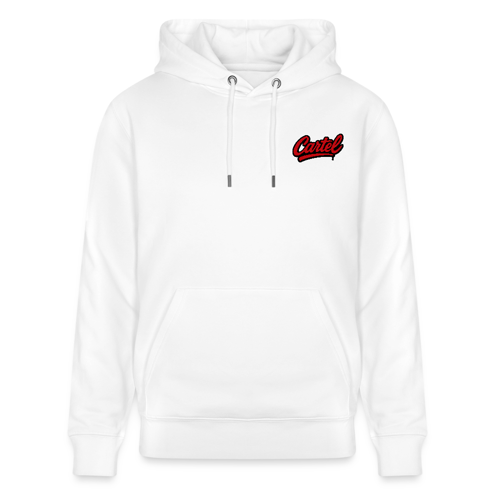 Cartel Bio-Hoodie Tokio Tower - Weiß